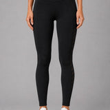 SparkNine Novawave sportlegging dames - squatproof - ademend - met zakken - S - zwart - mesh panelen - elastisch & stijvol