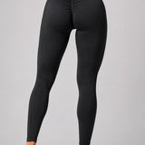 SparkNine Coreflex sportlegging - L - zwart - hoge taille - elastisch - squatproof - ondersteuning