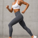 SparkNine Serenafit sportlegging - S - grijs - hoge taille - zacht & comfortabel materiaal - tweede huid - stretch - buikcontrole