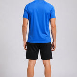 SparkNine Pulsegear sport t-shirt - heren - sneldrogend & ademend - L - blauw - lichtgewicht - ideaal voor trainen, rennen & fitness