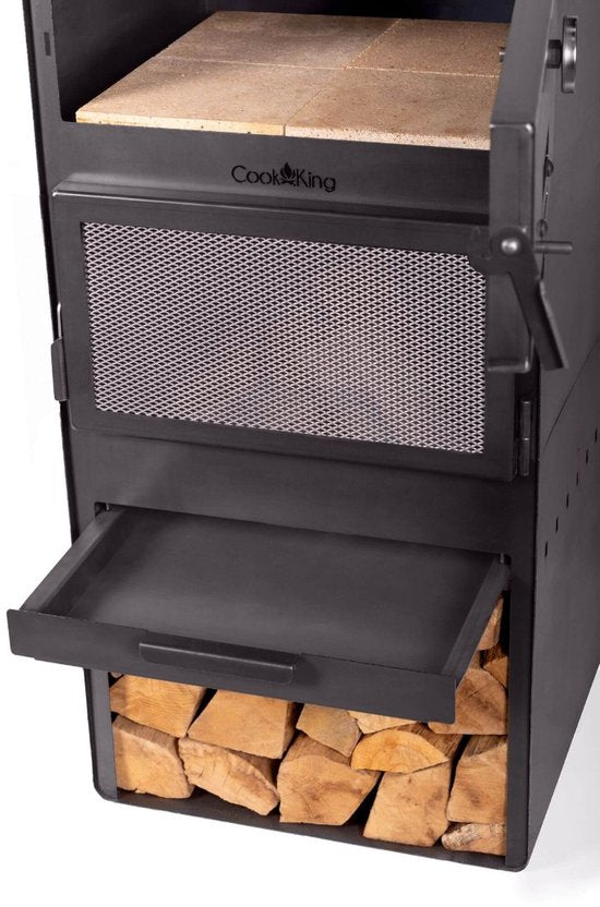 CookKing Tuinhaard Vento - Hoge Kwaliteit Staal - Handgemaakt in Europa - Tuinhaard
