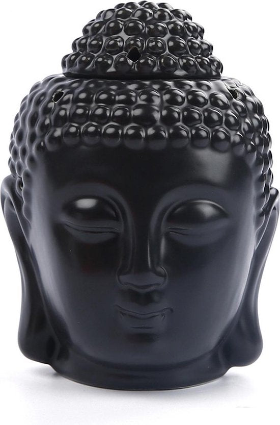 Buddha Kaarshouder - Waxinelicht houder - Aroma kaars - Waxinelichthouder Keramiek - Theelichthouder - Aroma Theelicht - Buddha Beeld