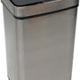 4cookz® Sensorprullenbak 60 liter - RVS Prullenbak