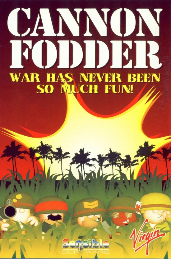 Cannon Fodder, Sold Out Software (Jewel Case) - MS-DOS (1993)