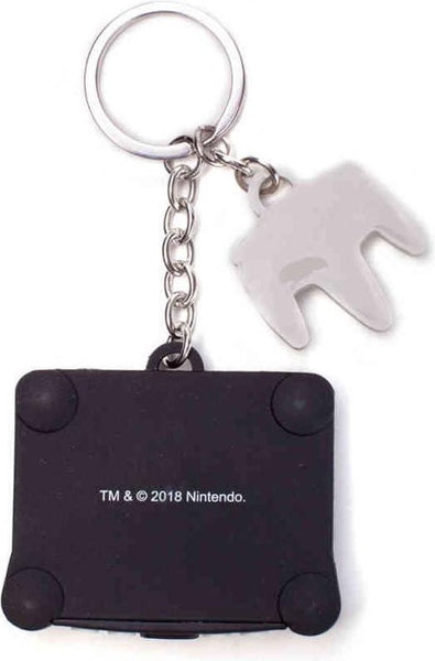 Nintendo - Nintendo 64 & Controller 3D Rubber Keychain