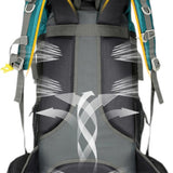 Backpack - Blauw - 79 x 33 x 23 cm - Backpack Organizer - Met Waterzak - Backpack 75 Liter - Backpack Heren - Backpack Vrouwen - Back Pack Heren - Back Pack Vrouwen - Flightbag