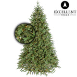 Excellent Trees® LED Ulvik 210 cm - Premium Kerstboom met 460 lampjes  ⌀140cm - 210cm