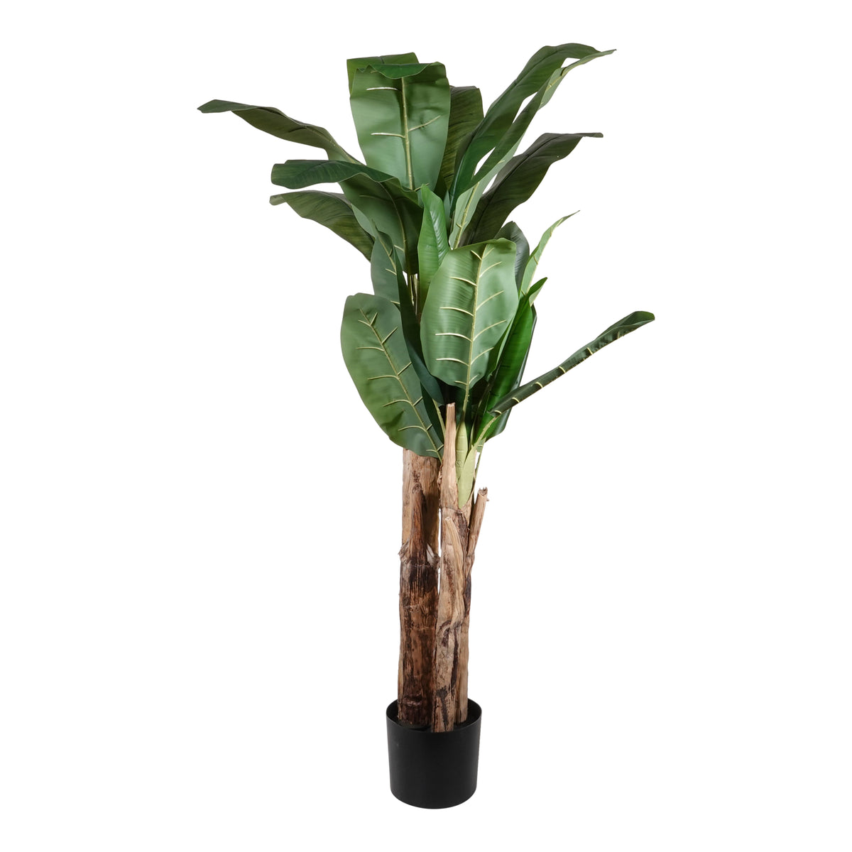 Kopu® Kunstplant Bananenplant 150 cm met 21 bladeren - Nepplant