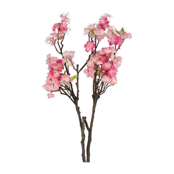 Kopu® Kunstbloem Kersenbloesem Tak 2 stuks 84 cm - Bloesem takken Roze