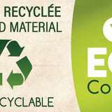 Vulbare Parasolvoet Verrijdbaar Eco Concept Vierkant - Vulbaar tot 40 kg - Grijs