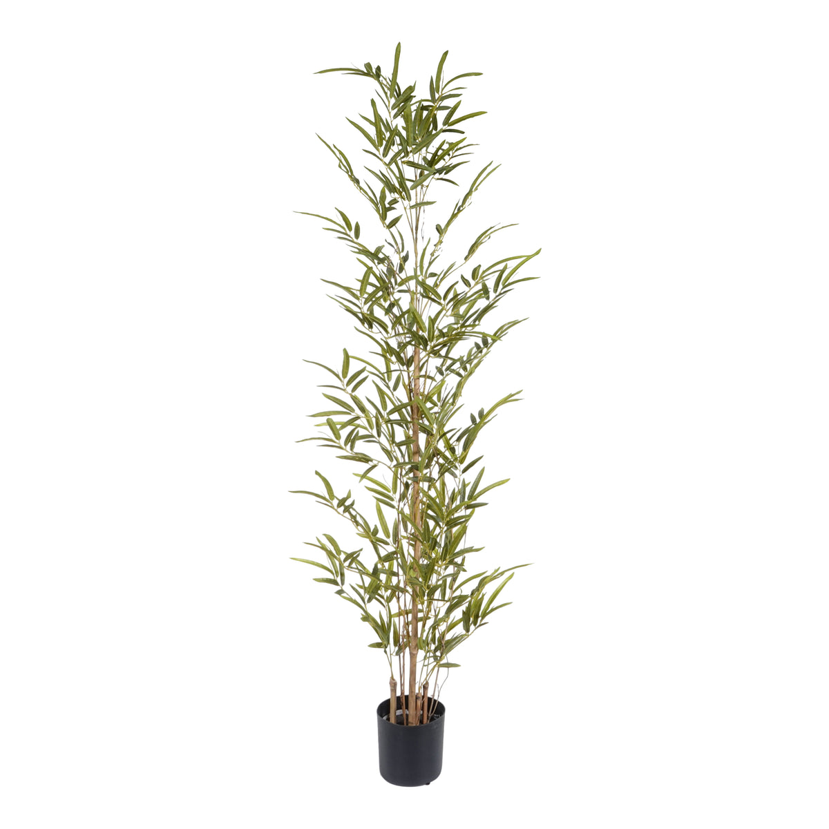 Kopu® Kunstplant Bamboe 120 cm - in zwarte pot - Nepplant