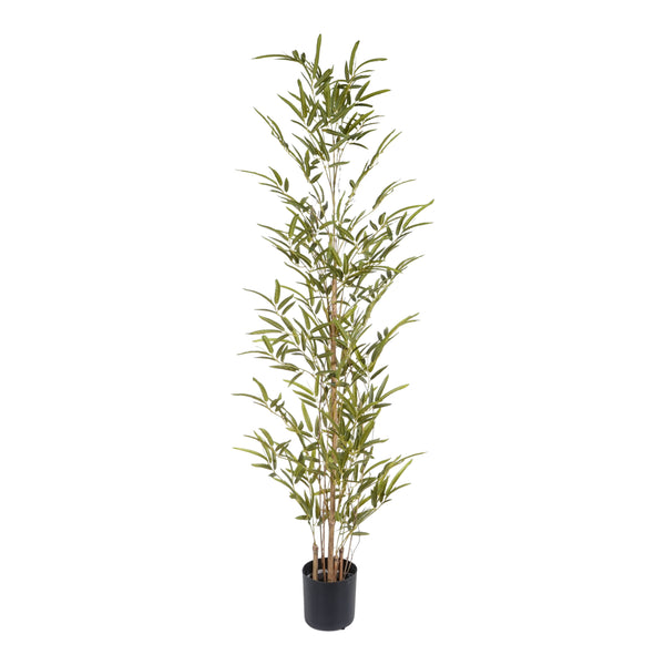 Kopu® Kunstplant Bamboe 120 cm - in zwarte pot - Nepplant
