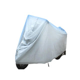 Motorhoes - Waterafstotend - 250 x 140 cm - Zilver met Reflectie - Motorhoes Waterafstotend Buiten - Motorhoes