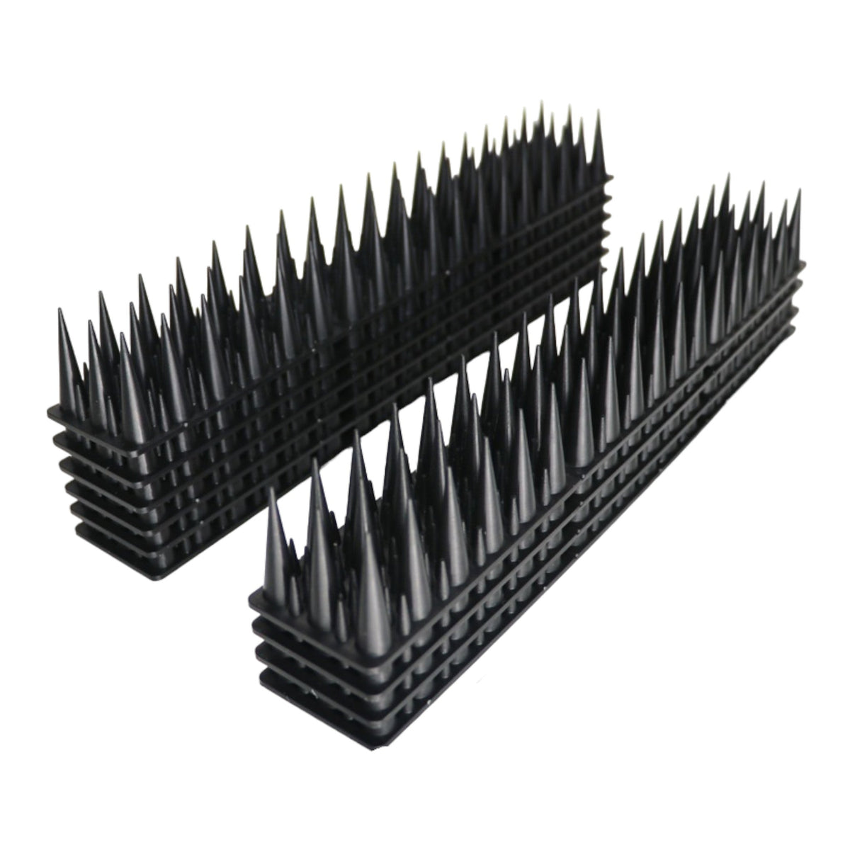 Antiklimstrips - 5 meter (10x 50 cm) - Zwart - Duivenpinnen - Duivenverjager - Vogelverjager - Kattenverjager - Kattenschrik - Vogelwering - Vogelpinnen