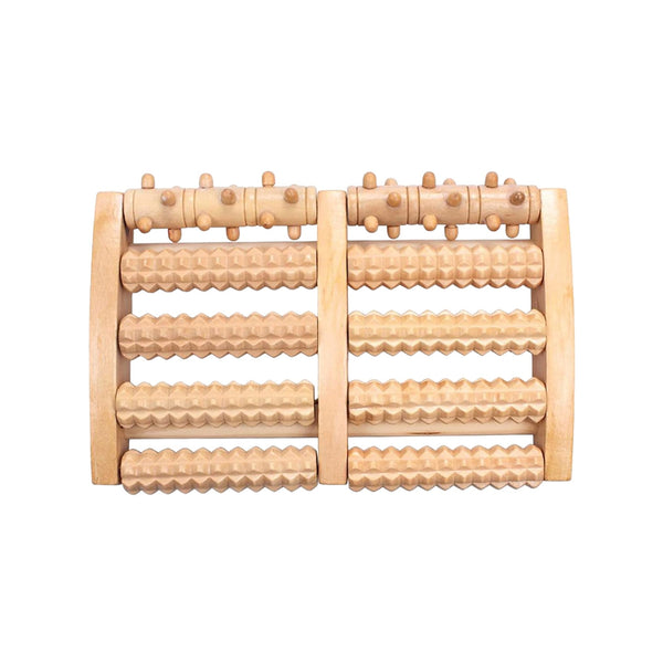 Houten Voetroller - 27 x 17 x 5 cm - Voetmassage Roller Apparaat - Voet Massage Roller
