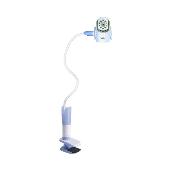 Babyfoon Houder - Wit - Universeel - Babyfoonhouder met Klem - Babyfoon Standaard - Baby Camera Houder - Houder met Klem voor Babyfoon
