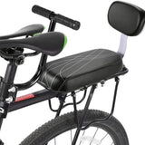 Bagagedrager Kussen – Zwart Fietszitje voor Extra Comfort en Eenvoud