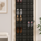 Schoenenkast Hangend - Schoenenzak 30 vakken - Opbergen van Schoenen aan Deur - Schoenenzak Zwart - Oplossing voor rondslingerende schoenen - Hoogwaardige Schoenenkast