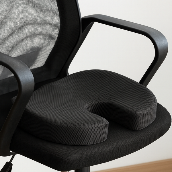 U-Vorm Zitkussen – Donutkussen - Memory Foam – Ademend