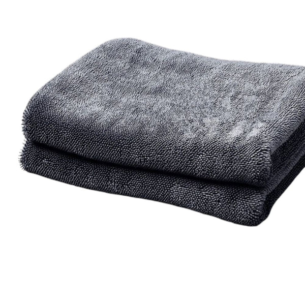 Droogdoek Badkamer - 80x60 cm - Grijs - Microvezeldoek - Autowas Doek