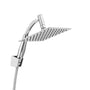Regendouche XL Deluxe - Ø 35 cm - Zilver - Douchekop Met Slang En Houder - Regendouchekop - Handdouche