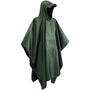 Poncho - Groen - One Size Fits All - Fietsponcho Fiets - Reflecterende strips - Dames & Heren - Waterdicht