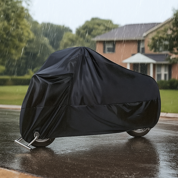 Motorhoes – XL Beschermhoes voor Motorfiets – Ademend en Slijtvast – Inclusief Opbergzak – Geschikt voor Binnen en Buiten