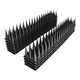 Antiklimstrips - 5 meter (10x 50 cm) - Zwart - Duivenpinnen - Duivenverjager - Vogelverjager - Kattenverjager - Kattenschrik - Vogelwering - Vogelpinnen
