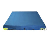 Aanhangwagen Afdekhoes - 258 x 138 x 5 cm - Blauw - Aanhangerzeil met Elastisch Koord - Waterafstotend - Aanhangwagnet