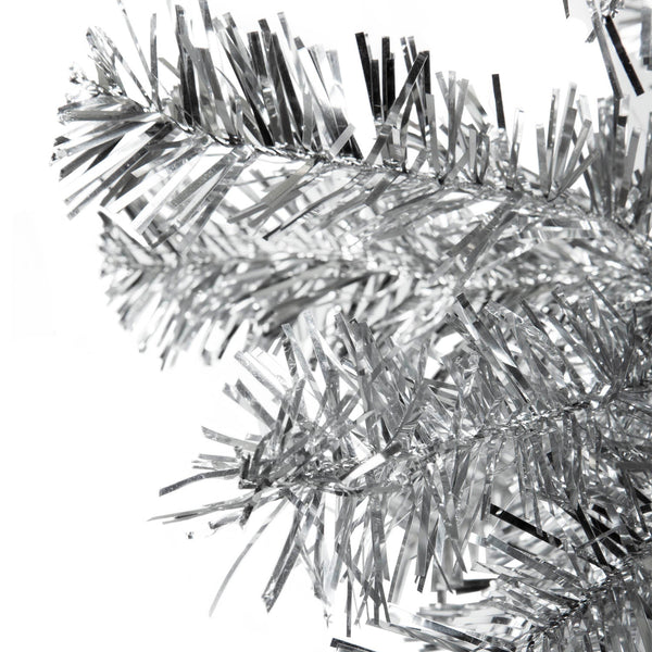 Excellent Trees® Zilveren Kerstboom Stavanger - ⌀132cm - ↕210cm - Zilverkleurig