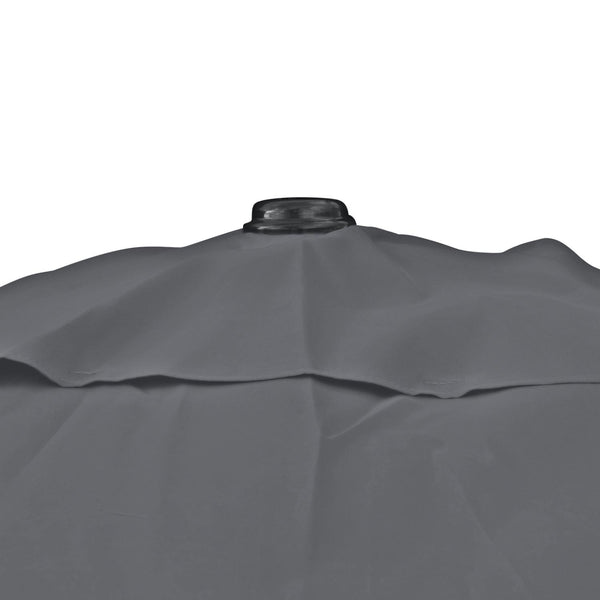 Kopu® Calma Parasol Rond 300 cm met Windvanger - Grijs