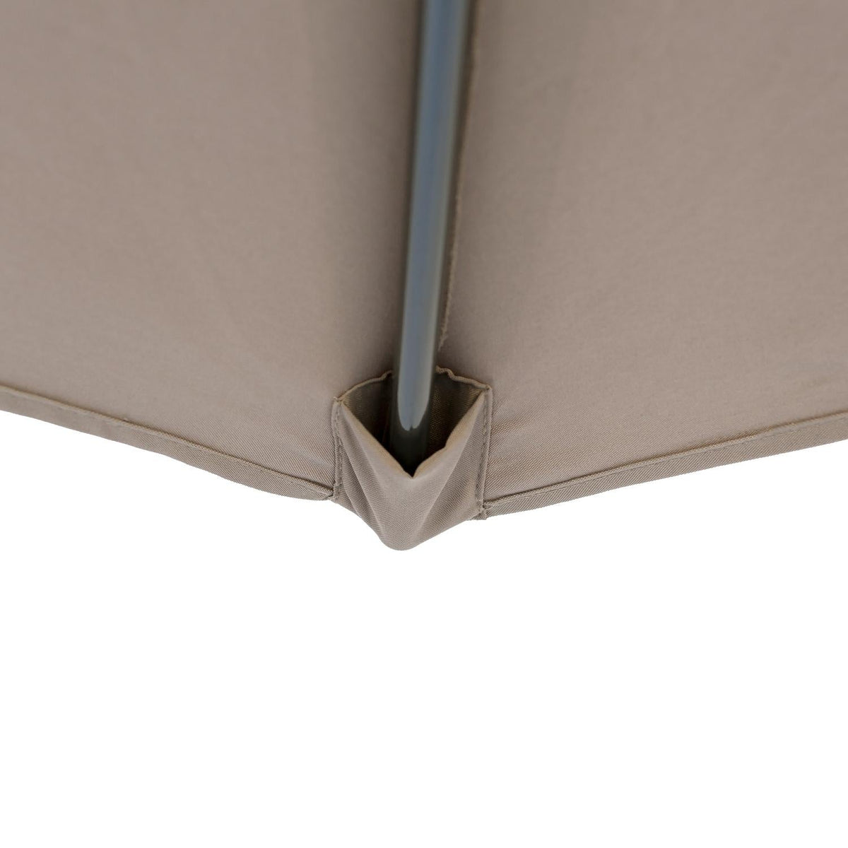 Kopu® Altea Parasolset Vierkant 230x230 cm met Hoes en Voet - Taupe