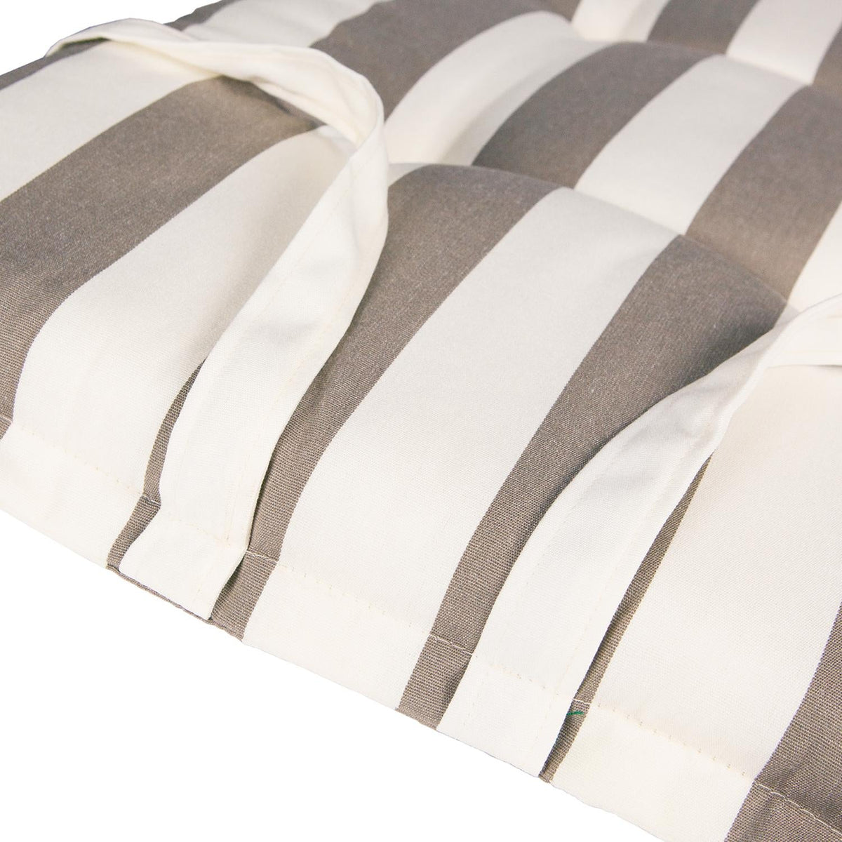 Kopu® Mila Taupe - Comfortabel Tuinkussen met Hoge Rug - Taupe