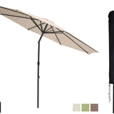 Kopu® Valencia Parasol Rond 300 cm met Beschermhoes - Creme