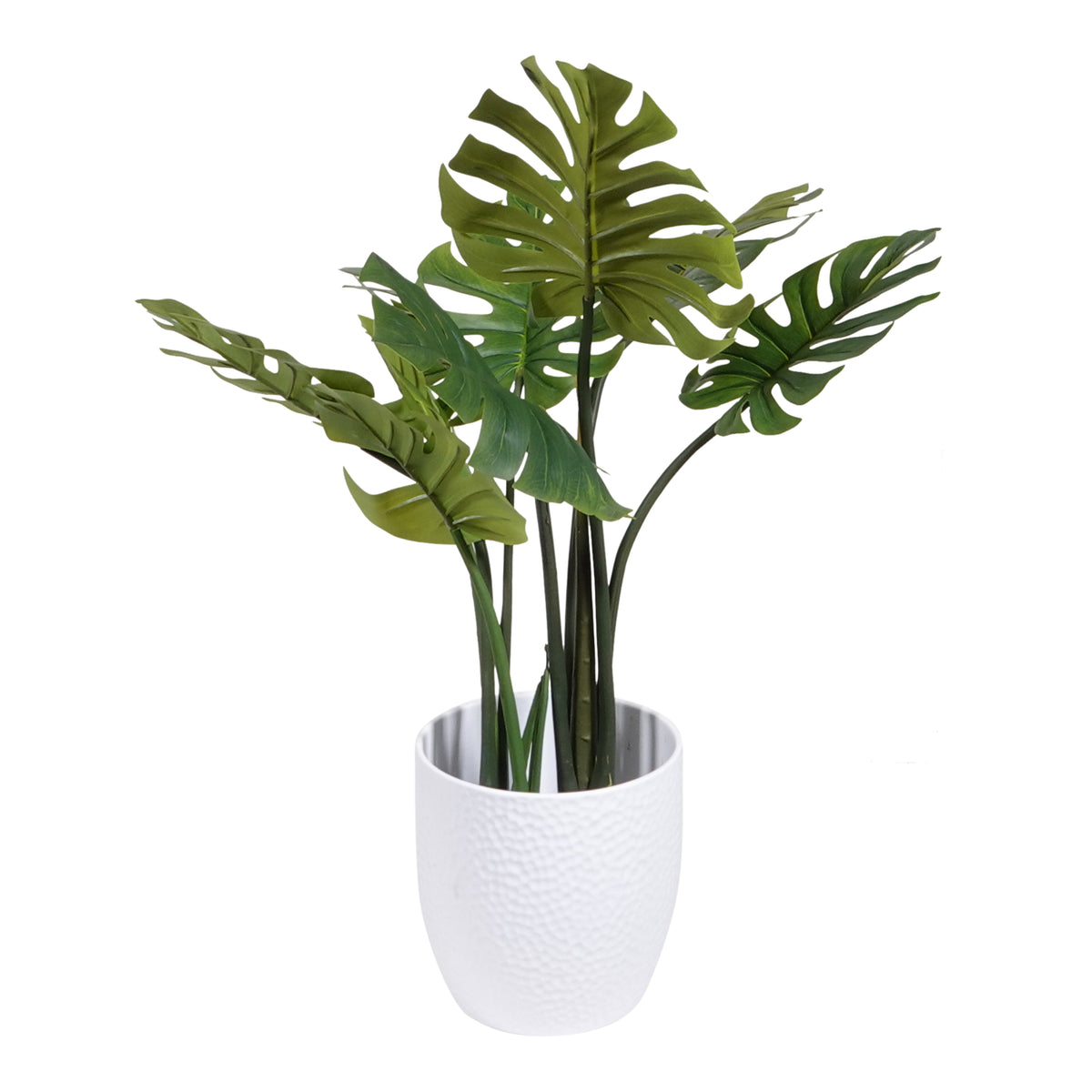 Kopu® Kunstplant Split Philodendron 90 cm - 8 bladeren - Nepplant