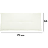 Kopu® Manchester Grey - Hoogwaardig Bankkussen 150x50 cm - Grijs