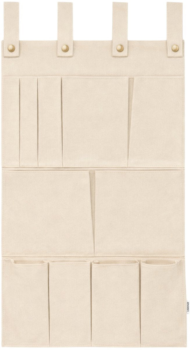 Multifunctionele Hangende Organizer – Creme – 11 Vakken – Opbergen met Stijl & Gemak