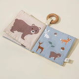Baby First Toys Geschenkdoos | Complete giftbox met rammelaar, sensorisch boek en stapelspeelgoed