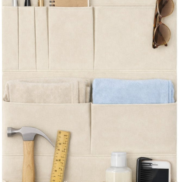 Multifunctionele Hangende Organizer – Creme – 11 Vakken – Opbergen met Stijl & Gemak