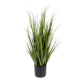 Kopu® Kunstplant Miscanthus 78 cm - in zwarte pot - Nepgras