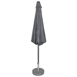 Kopu® Calma Parasolset Rond 300 cm met Hoes - Grijs