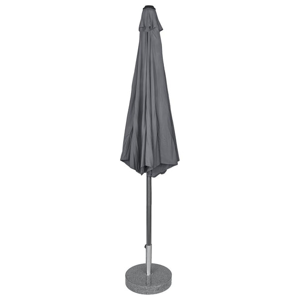 Kopu® Calma Parasolset Rond 300 cm met Hoes - Grijs