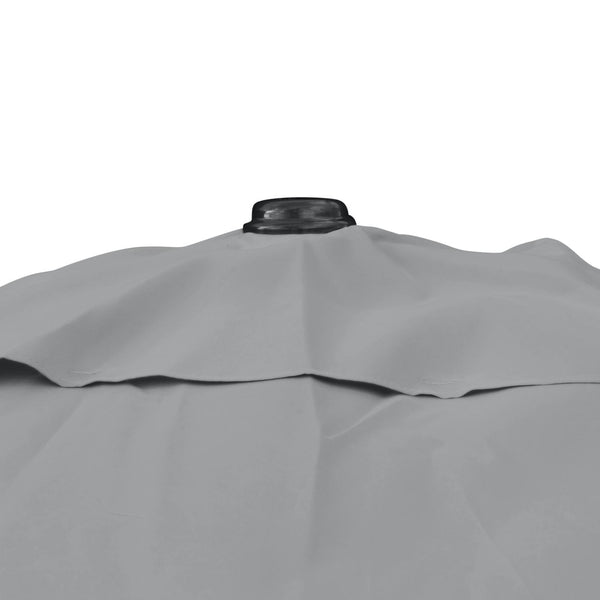 Kopu® Calma Parasolset Rond 300 cm met Hoes en Voet - Lichtgrijs (Copy)