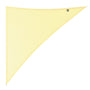 Kopu® Schaduwdoek Driehoek 5x6x7,8 mtr 230 grams Waterdicht - Creme