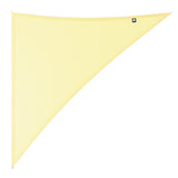 Kopu® Schaduwdoek Driehoek 500x600x780 cm - Waterdicht - 230 grams - Creme