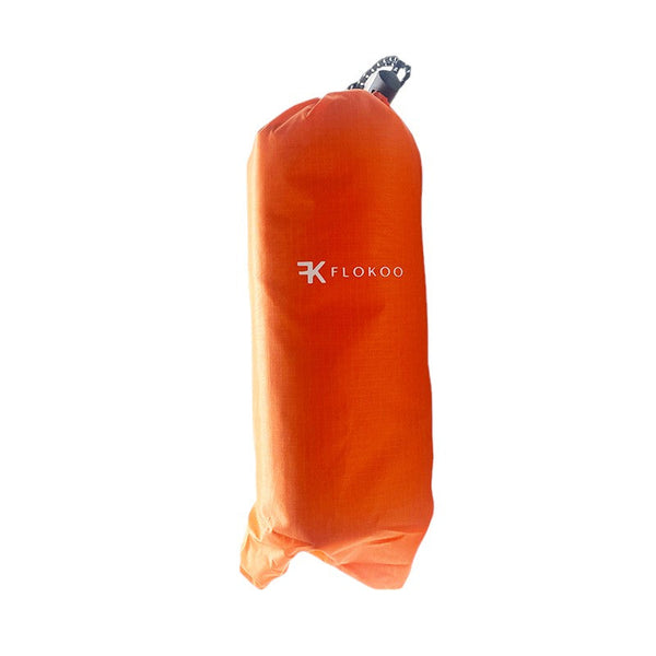 Poncho - Oranje - One Size Fits All - Fietsponcho Fiets - Reflecterende strips - Dames & Heren - Waterdicht