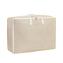 Opbergzak XXL Dekbed - Beige - 70 x 50 x 30 cm - Opbergtas voor Dekbed en Kleding - Kledingzak XXL