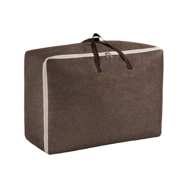 Opbergzak XXL Dekbed - Bruin - 70 x 50 x 30 cm - Opbergtas voor Dekbed en Kleding - Kledingzak XXL
