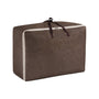 Opbergzak XXL Dekbed - Bruin - 70 x 50 x 30 cm - Opbergtas voor Dekbed en Kleding - Kledingzak XXL