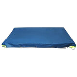 Aanhangwagen Afdekhoes - 258 x 138 x 5 cm - Blauw - Aanhangerzeil met Elastisch Koord - Waterafstotend - Aanhangwagnet